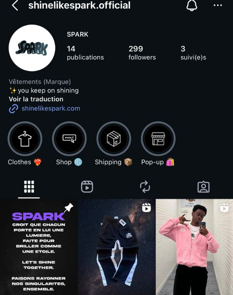 instagram spark